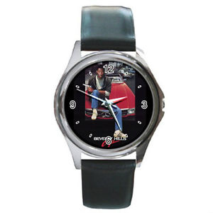 楽天hokushin【送料無料】beverly hills cop the movie watch round metal wristwatch