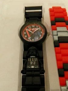 【送料無料】lego wrist watch star wars darth vader minifigures link kids wrist watch 9004292