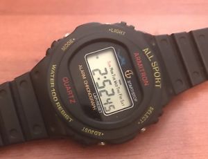 【送料無料】mens armitron watch vintage digital all sport battery