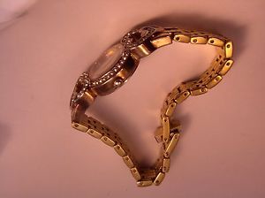 【送料無料】atractive armitron rhinestone used fashion watch nice looking battery