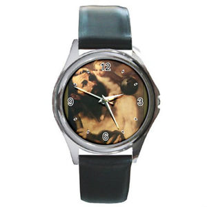 【送料無料】saintly souvenirs christophorus round metal watch, wristwatch