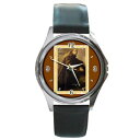 yzsaintly souvenirs st baylon round metal watch, wristwatch 1an