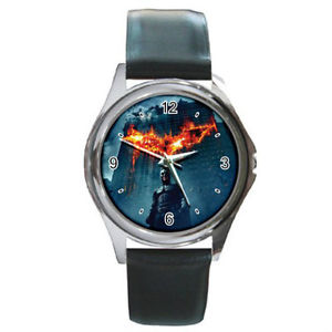 【送料無料】the dark knight watch round metal wristwatch