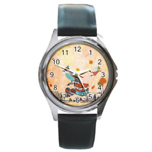 【送料無料】from a bookworm to a bookbird round metal watchwristwatch 【送料無料】from a bookworm to a bookbird round metal watchwristwatch