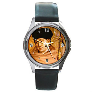 【送料無料】saintly souvenirs st fridolin round metal watch, wristwatch 1ff