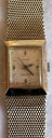 yzvintage electric timex square small silvertone watch