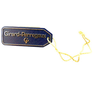 【送料無料】authentic girardperregaux navy blue watch tag in great condition 【送料無料】authentic girardperregaux navy blue watch tag in great condition