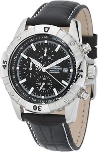 【送料無料】thunderbirds big falcon flieger chronograph datum pilot herrenuhr tb104001