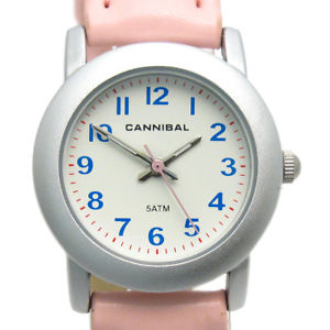 【送料無料】cannibal childs easyread analogue watch pink strap 50m water resistant cj24614