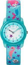    timex tw7c13700, kids time machines elastic watch, sea themes, time teacher