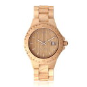 【送料無料】ab aeterno sandy 100 legno naturale quarzo movimento svizzero uomo orologio