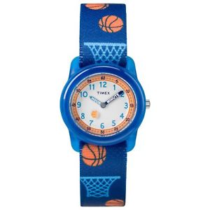 【送料無料】timex tw7c16800, kids time machines elastic watch, basketball, time teacher 【送料無料】timex tw7c16800, kids time machines elastic watch, basketball, time teacher