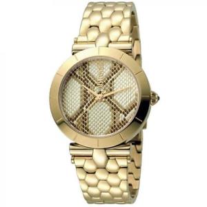 【送料無料】orologio donna just cavalli animal jc1l005m0075 bracciale acciaio gold dorato