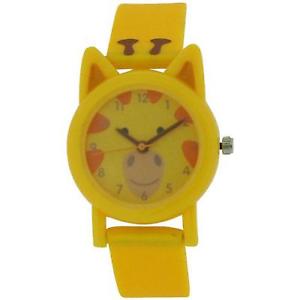 【送料無料】tikkers analogue kids giraffe design yellow rubber silicone strap watch tk0086 【送料無料】tikkers analogue kids giraffe design yellow rubber silicone strap watch tk0086