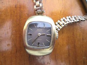 【送料無料】vintage ladies avia, watch, runs ,,,,for restoration,