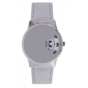 【送料無料】softech mens grey pu leather strap jump hour disc time display analog watch 【送料無料】softech mens grey pu leather strap jump hour disc time display analog watch