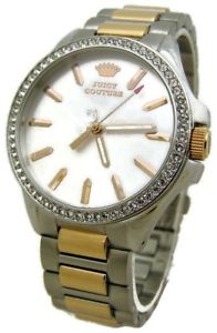 ジューシークチュール 【送料無料】neues angebot295 juicy couture womens jetsetter two tone ss amp; rose gold watch 1901024 nwt