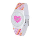【送料無料】playboy orologio donna pbh0521wk gomma bianco love solo tempo fashion cuore moda