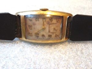 【送料無料】vintage mens elgin yellow gold