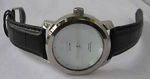 【送料無料】qmax epson quartz watch with leather bracelet