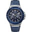 【送料無料】orologio uomo guess rigor w0040g7 multifunzione pelle blu sub 100mt man