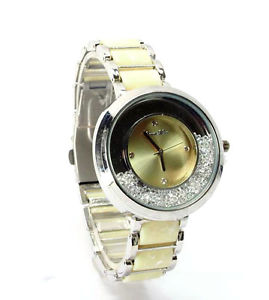 【送料無料】montre femme mtal fantaisie cadran aiguilles strass couleurs aux choix