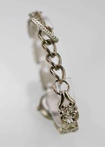 【送料無料】geneva watch womens silver stainless steel battery water resistant white quartz