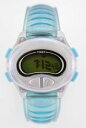 yztimex watch womens date light alarm 24hr blue rubber 50m stopwatch quartz