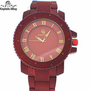 【送料無料】mens hip hop elegant watch heavy duty ice nation captain bling wm542 【送料無料】mens hip hop elegant watch heavy duty ice nation captain bling wm542