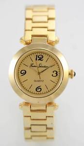 enrico sebastiano watch mens stainless steel gold water resistant battery quartz