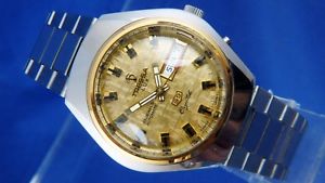 【送料無料】vintage retro swiss tressa lux crystal automatic watch 1970s nos cal as 5206
