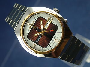 【送料無料】vintage retro swiss tressa lux crystal automatic watch 1970s nos cal as 5206