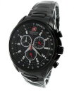 swiss military hanowa 06527413007 herren uhr chrono edelstahl schwarz neu