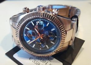 【送料無料】lorenz orologio uomo,chrono,cassa e bracciale oro rosa,blu,cronografo 38mm,100mt 【送料無料】lorenz orologio uomo,chrono,cassa e bracciale oro rosa,blu,cronografo 38mm,100mt