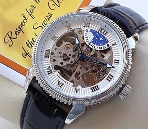 【送料無料】stuhrling original special reserve orologio movimento automatico da uomo nuovo 【送料無料】stuhrling original special reserve orologio movimento automatico da uomo nuovo