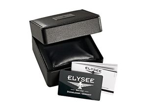 【送料無料】elysee diomedes ii, ref 83017l, herrenuhr