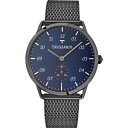 【送料無料】orologio uomo trussardi tworld r2453116003 acciaio nero maglia mesh blu