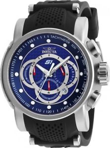 楽天hokushin【送料無料】invicta mens 52mm s1 rally carbon fiber steel amp; silicone chronograph watch 19320