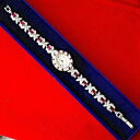 【送料無料】natural dip rhodolite garnet amp; cz 925 sterling silver watch 26 gr 75 cm