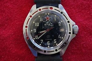 【送料無料】bostok soviet cccp military manual divers casual sport dress bracelet watch ssbr