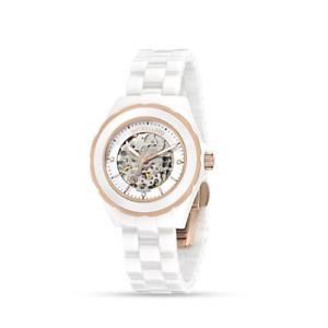 【送料無料】orologio automatico morellato siena r0153116507 bracciale ceramica bianco ros