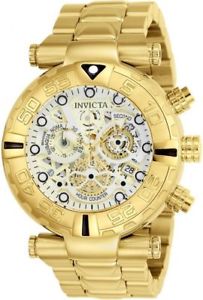 【送料無料】24990 invicta 47mm mens subaqua noma chronograph gold tone bracelet watch 【送料無料】24990 invicta 47mm mens subaqua noma chronograph gold tone bracelet watch