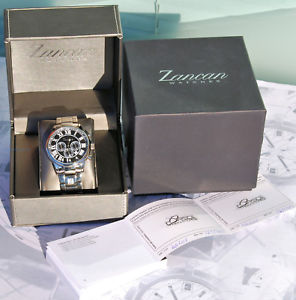 【送料無料】bellissimo chronograph zancan classic gmt hwk009 28122015 nuovo