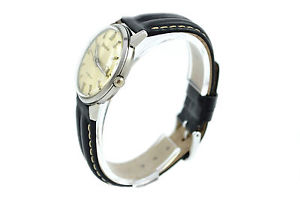 【送料無料】eichmller taucher sport 20atm daydate schwarzorange diver herrenuhr 347001