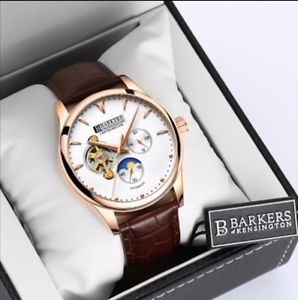 【送料無料】barkers of kensington luxury mens automatic wrist watch