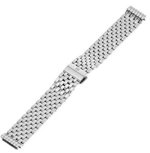 【送料無料】michele deco moderne ll 18mm stainless steel bracelet ms18cz235009 brand