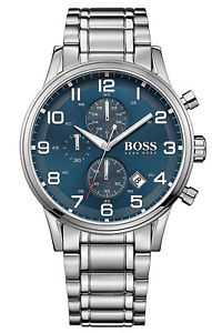 【送料無料】boss aeroliner chronograph herrenuhr chrono 1513183