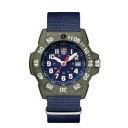 yzluminox 3503nd navy seals 3500 sea series blue nylon chronograph watch
