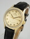 【送料無料】vintage mido miltifort bumper automatic mens wrist watch 14k solid gold ca...