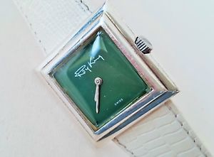 【送料無料】vintage 925 solid silver cased roy king manual winding wrist watch